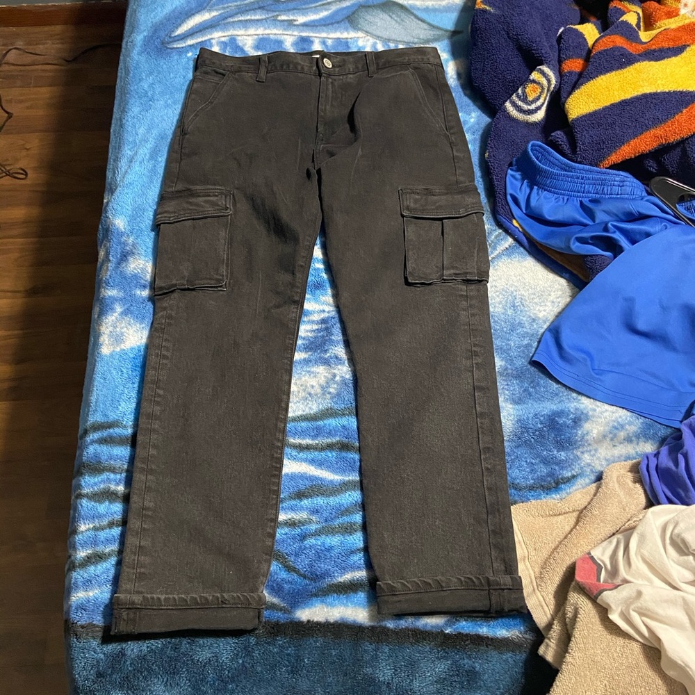 Pacsun cargo jeans slim